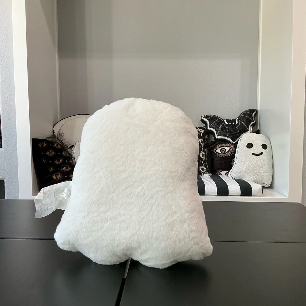Cute Target White Ghost Pillow